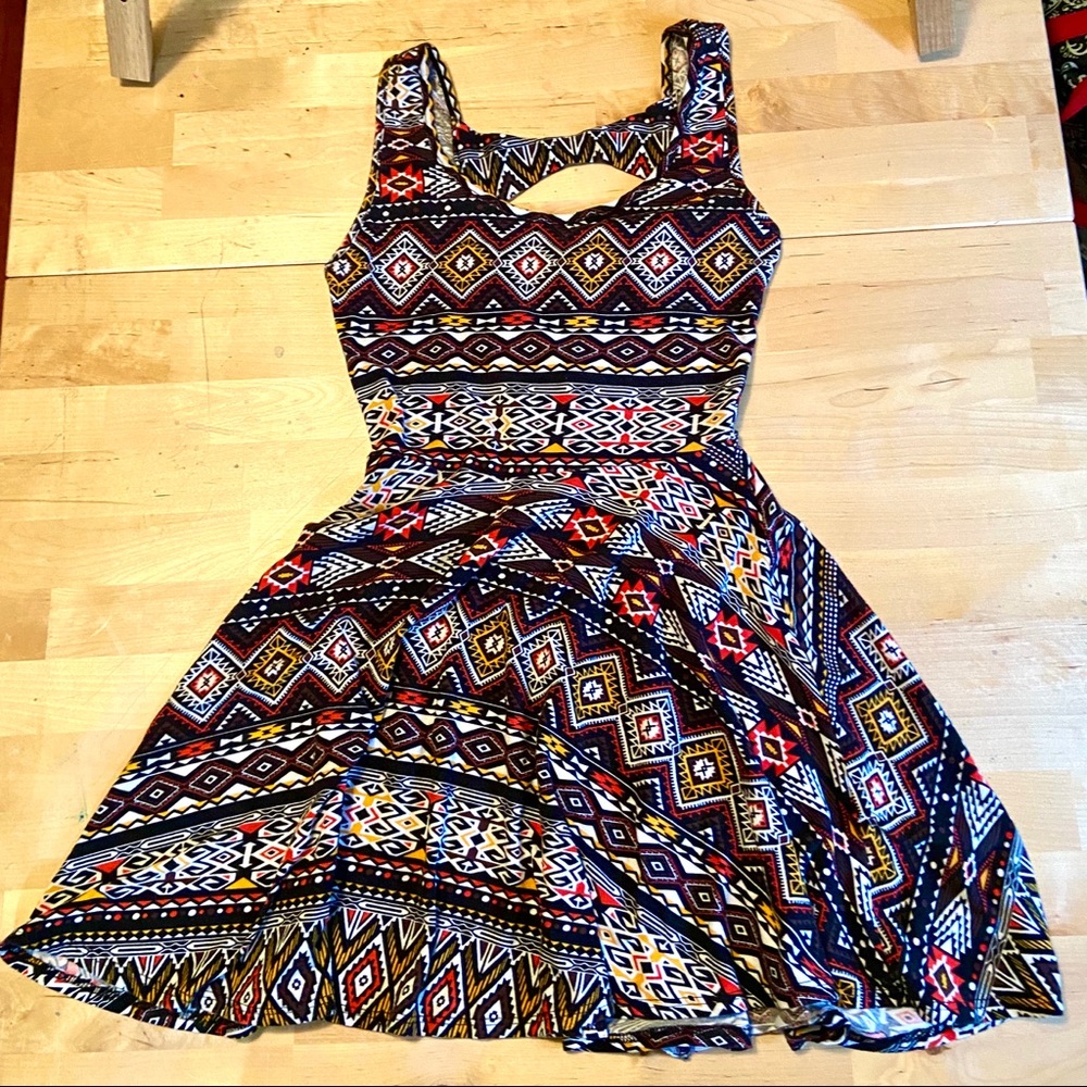 Banana lemon knit dress